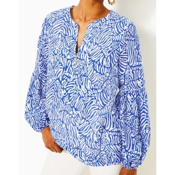 Lilly Pulitzer | Tops | Lilly Pulitzer Womens Sz 8 Top Laurelie